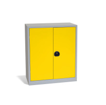 Büroschrank mit 2 Einlegeböden, DOCUCAB H 1000/800/420 GY 