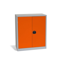 Büroschrank mit 2 Einlegeböden, DOCUCAB H 1000/800/420 GY 