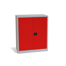 Büroschrank mit 2 Einlegeböden, DOCUCAB H 1000/800/420 GY 