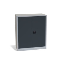 Büroschrank mit 2 Einlegeböden, DOCUCAB H 1000/800/420 GY 