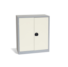 Büroschrank mit 2 Einlegeböden, DOCUCAB H 1000/800/420 GY 
