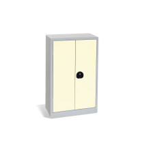 Büroschrank mit 2 Einlegeböden, DOCUCAB H 1000/600/420 GY