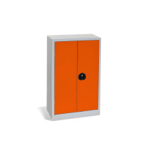 Büroschrank mit 2 Einlegeböden, DOCUCAB H 1000/600/420 GY