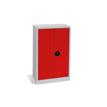 Büroschrank mit 2 Einlegeböden, DOCUCAB H 1000/600/420 GY