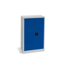 Büroschrank mit 2 Einlegeböden, DOCUCAB H 1000/600/420 GY