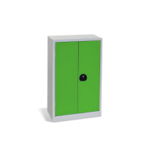 Büroschrank mit 2 Einlegeböden, DOCUCAB H 1000/600/420 GY