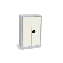 Büroschrank mit 2 Einlegeböden, DOCUCAB H 1000/600/420 GY