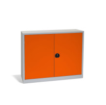 Büroschrank mit 2 Einlegeböden, DOCUCAB H 1000/1200/420 GY 