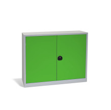 Büroschrank mit 2 Einlegeböden, DOCUCAB H 1000/1200/420 GY 