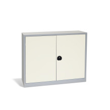 Büroschrank mit 2 Einlegeböden, DOCUCAB H 1000/1200/420 GY 