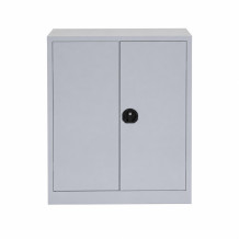 Büroschrank mit 2 Einlegeböden, DOCUCAB H 1000/800/420 GY 
