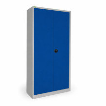 Großer Büroschrank mit 4 Fachböden, DOCUCAB H 1960/1000/500 GY 