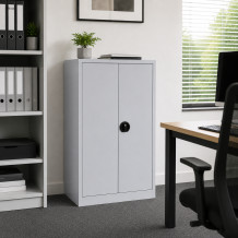 Büroschrank mit 2 Einlegeböden, DOCUCAB H 1000/600/420 GY, Abbildung