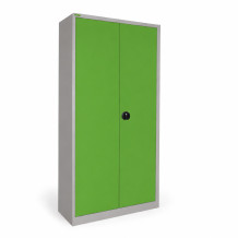 Großer Büroschrank mit 4 Fachböden, DOCUCAB H 1960/1000/500 GY 