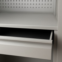 Schwerlast-Werkzeugschrank, 4 Schubladen, DEEPCAB CH 1950/1044/625 4D 