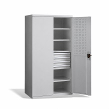 Schwerlast-Werkzeugschrank, 4 Schubladen, DEEPCAB CH 1950/1044/625 4D 