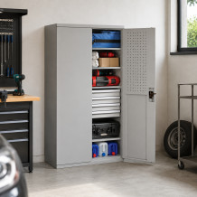 Schwerlast-Werkzeugschrank, 4 Schubladen, DEEPCAB CH 1950/1044/625 4D 