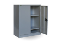 DOCUCAB H 1000/800/420 GY | Büroschrank mit 2 Fachböden