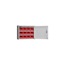 SORTICAB WALL MB 380/470 | Wandschrank mit 12 Sichtlagerkasten