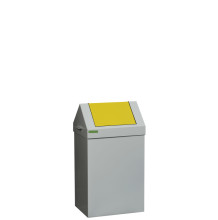 SELECT 90L YELLOW | Abfallbehälter mit gelbem Deckel für Mülltrennung