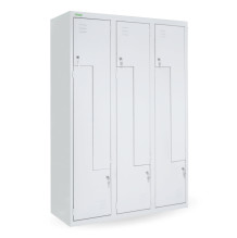 LOCKER H Z6 400 | Umkleidespind mit 6 Z-Türen, Breite 400 mm