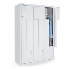 LOCKER H Z6 400 | Umkleidespind mit 6 Z-Türen, Breite 400 mm