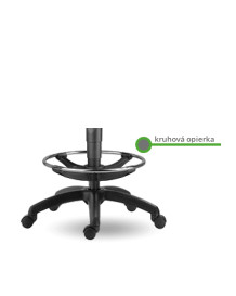 WORKSEAT AN RING | Runde Fußstütze zu dem Arbeitstuhl WORKSEAT