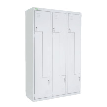 LOCKER H Z6 350 | 6-er Spind mit Z-Türen, Abteilbreite 350 mm