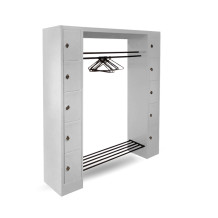 WARDROBE OPEN 1430 | Offenes Schranksystem mit 10 Fächern