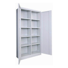 XMULTISHELFCAB H 1920/1000/380 7035 – Büroschrank mit 8 Regalen