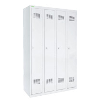 LOCKER H 4 250 | 4-türiger Kleiderschrank mit langen Türen