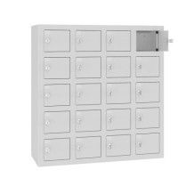 VBOX M 4/20 ELECTRO - Handyladeschrank mit 20 Fächern