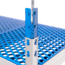 GRACK AS 1800/750/500 4/175 | Regal mit 4 Fachböden aus Polypropylen