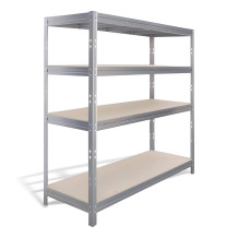 HRACK AS 2000/1800/600 4/450 | Regalaufbau mit 4 HDF-Fachböden mit hoher Tragfähigkeit