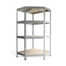 ORACK AS 1800/900/900/450 4/250 C | Eckregal mit 4 HDF-Böden