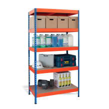 ORACK AS 1920/1200/500 4/300 OB | Farbiges Regal mit 4 HDF-Böden