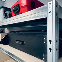 HRACK AS 2000/1800/600 4/450 | Regalaufbau mit 4 HDF-Fachböden mit hoher Tragfähigkeit