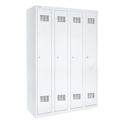 LOCKER H 4 | 4-türiger Umkleidespind mit langen Türen