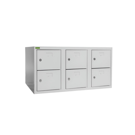 SHOEBOX H 3/6 | 3+3-Türiger Schuhschrank mit 300 mm Breite