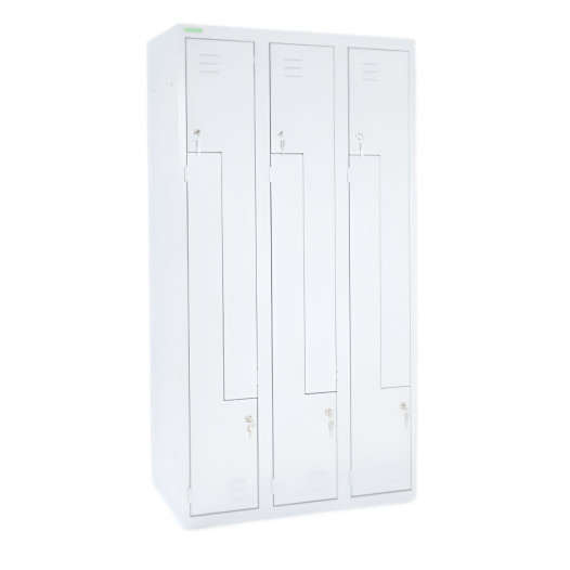 LOCKER H Z6 300 | 6-türiger Umkleidespind mit Z-Türen