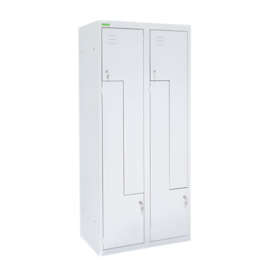 LOCKER H Z4 400 | 4-türiger Umkleidespind mit Z-Türen