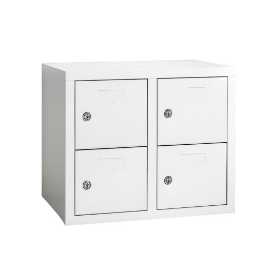 SHOEBOX H 2/4 | 2+2-Türiger Schuhschrank mit 300 mm Breite