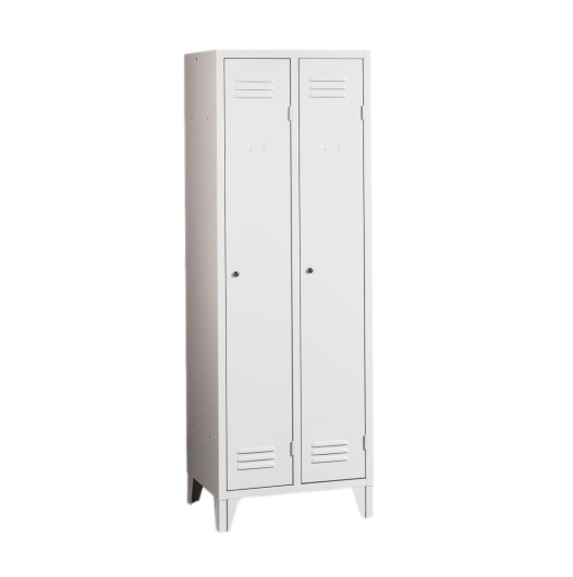 LOCKER CH 2 F - 2-türiger Kleiderschrank mit Beinen
