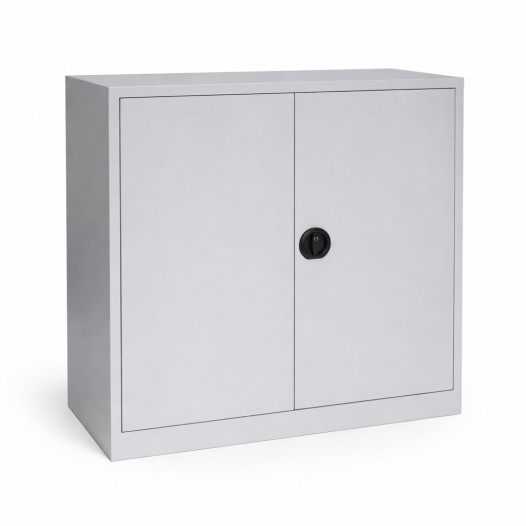 DOCUCAB H 1000/1000/420 GY | Büroschrank mit 2 Fachböden