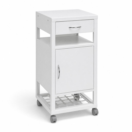 Mobiler Nachttisch, BEDSIDE CAB H WE