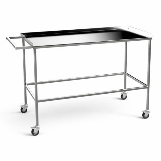 HOSPI TROLLEY M SS | Edelstahltisch auf Rädern