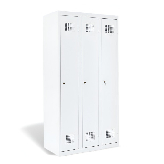 LOCKER M 3 | 3-türiger Kleiderschrank mit langen Türen