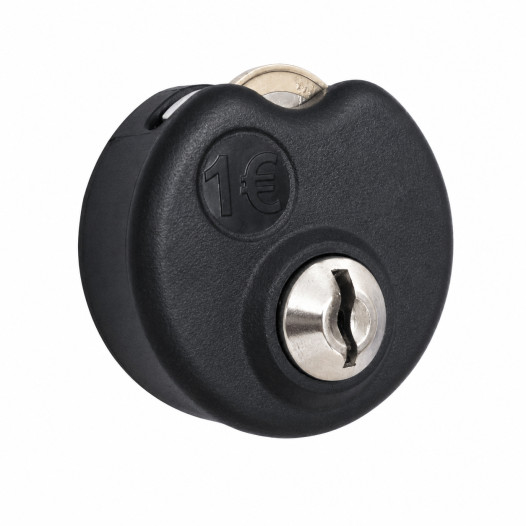 Münzpfandschloss, COINLOCK WF 90R BK