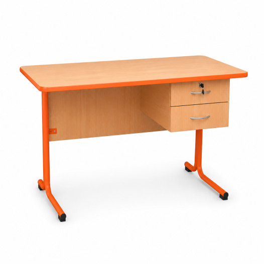 Lehrertisch mit Schublade, SCHOOLDEPARTMENT RM