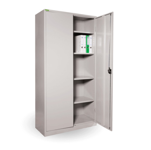 DOCUCAB H 1945/1000/420 GY | Büroschrank mit 4 Fachböden